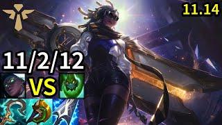 Senna Support vs Zac - KR Master | Patch 11.14