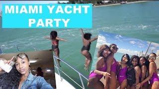 CRAZY MIAMI YACHT PARTY!! | LIFE WITH ASHLEY