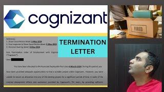 Letter of termination  Cognizant Forcing Employees to Resign  Bench Employees| #layoffsnews