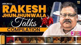 Rakesh Jhunjhunwala Interview & Talks Compilation | Best Tips from Big Bull of Stock Market