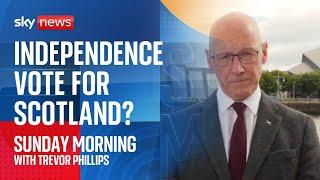 SNP would pursue second independence referendum if faced with electoral losses, Swinney says