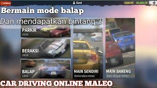 Mencoba Full Bintang 3 Di Misi-Misi Game - Car Driving Online Maleo