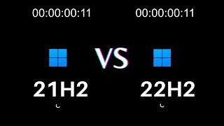 Windows 11 22H2 vs 21H2 Speed & Performance Test (Which Is Faster?)
