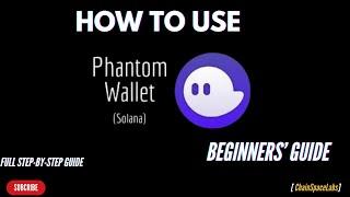 Phantom Wallet Mobile App Solana Tutorial| How To Use Phantom Wallet In 2025| Best Solana Wallet