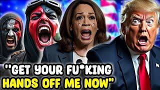 Kamala Harris GETS ATTACKED By PROTESTERS On STAGE & CALLS For HELP After She SAID This About TRUMP