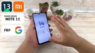 Eliminar Cuenta de Google Xiaomi Redmi Note 11 | Android 13