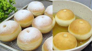 RESEP DONAT EKONOMIS TERBARU WHITE RING TINGGI EMPUK DAN LEMBUT