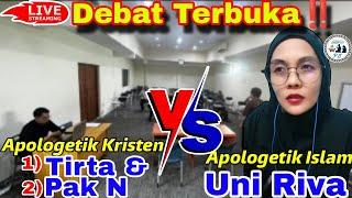 DEBAT TERBUKA ‼️ Uni Riva VS Tirta Dan Pak N | Dua Versi Katolik Dialog Lintas Agama Live 