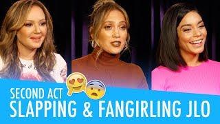 JLo, Vanessa Hudgens & Leah Remini - Second Act Interview