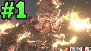 Nemesis (Stage 1) Boss Battle | Part 1 | Resident Evil 3 Remake