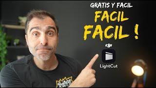 Como EDITAR con nuevo DJI LightCut | Tutorial FACIL y RAPIDO