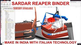 Sardar Reaper Binder: The Game-Changer for Modern Farming  | #FarmingTrends" #reaperbindermachine