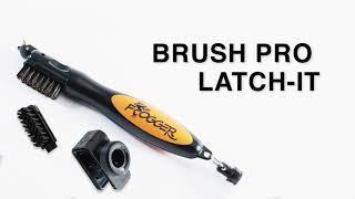 Frogger Golf BrushPro Latch-It - Best Brush now with Magnetic Fastening