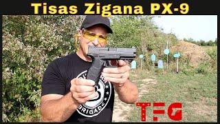 Tisas Zigana PX-9 Range Review - TheFirearmGuy