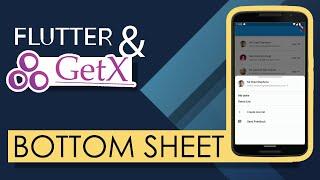 Flutter GetX for Beginners | Bottom Sheets with Example