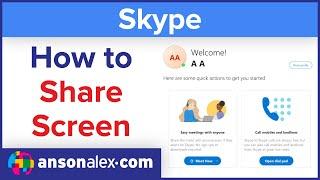 How to Share a Screen on Skype