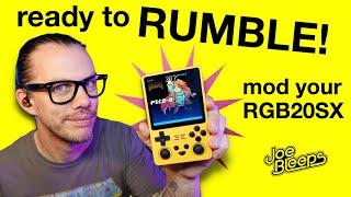 Mod your RGB20SX! Rumble, D-Pad & Trigger EASY Mods