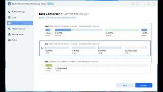 Steps to Convert MBR to GPT - EaseUS Partition Master