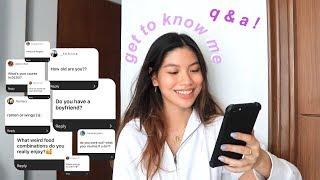 Q&A: get to know me | Bianca Gan