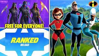 Fortnite *NEW* Update! (INCREDIBLES Skins & FREE Ranked Skin!)