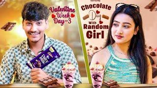 Chocolate Day with random girl  || Sunil Yogi Vlog￼