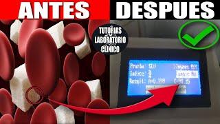 Como hacer la Determinación de Glucosa en Sangre- Laboratorio Clínico (Tutorial)‍