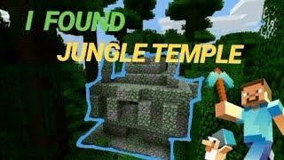 I Found Jungle Temple | MINECRAFT