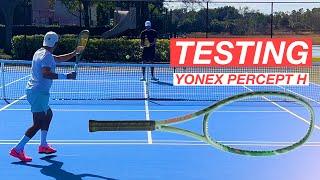 Testing Shamir’s New Racquet | Yonex Percept 97H