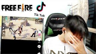 FREE FIRE TIK TOK REACTION! (spoiler alert, its bad..)