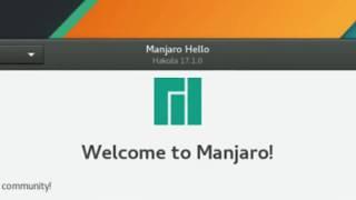 manjaro 17.1.0 - xfce