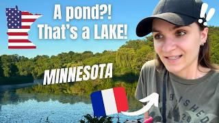 A French Girl in MINNESOTA: First Snapping Turtle Encounter, Hiking Minnehaha Falls, Minnesota ZOO 