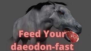 Ark Survival Evolved - How To Feed Your daeodon-fast