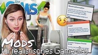 Sims bekommen ihre PERIODE & werden krank!  - Die Sims 4 Gameplay Mods #4| simfinity