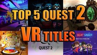 TOP 5 Oculus Quest 2 VR Titles Must Have for this Holiday! With Quest 2 Gameplay Footage