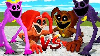 NOVIA de CATNAP vs NOVIA de DOGDAY en POPPY PLAYTIME 3 