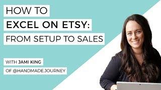 How To Start & Run A Successful Etsy Business- LIVE with Jami King