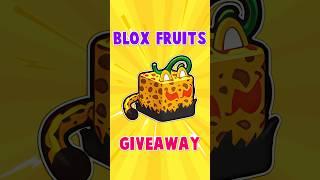 PERM FRUIT  GIVEAWAY !! Blox Fruits Roblox #shorts