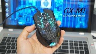 GX-M1 Gaming Mouse with LED Lighting