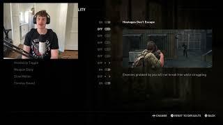 Totally Blind Gamer Plays The Last of Us Part 1 for the First time \ Accessibility Impressions