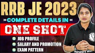 RRB JE 2023 | Job Profile | Salary | Promotion | Exam Pattern | Complete Details |RRB JE Preparation