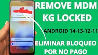 Remove lock For non-payment samsung kg locked android 14