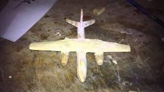 Wooden 1:100 Ilyushin Il-28 Beagle Part 1