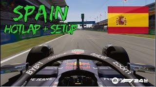 F1 24 SPAIN HOTLAP + SETUP - [1:11.774] - NO ASSISTS