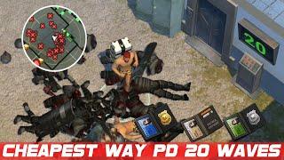 Ultimate Cheapest Way To Clear Blackport PD 20 Waves (Police Station) | Last Day On Earth: Survival