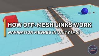 How Nav Mesh Links Work | Unity AI Pathfinding (Part 5) | Table Flip Games
