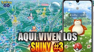 ¡ESTE LUGAR ES PURA MAGIA! Como completar la PokeDex Shiny, 100%IV (MAYOR SPAWN Variado) Pokemon GO