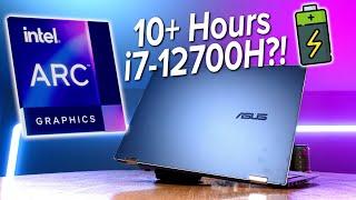 BEST i7-12700H Battery LIFE EVER!  Intel Arc A370M Laptop