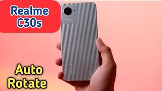 How To Enable Auto Rotation In Realme C30s, Me Auto Rotation Kaise On Kare