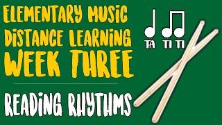 Distance Learning Music - Week 3