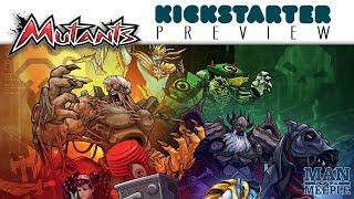 Mutants Preview by Man vs Meeple (Lucky Duck Games)